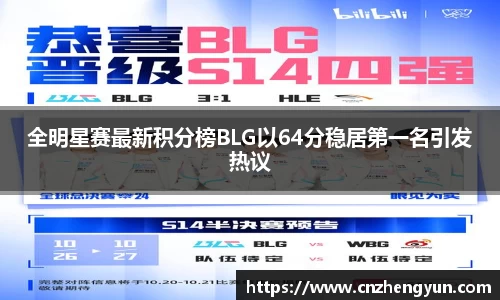 全明星赛最新积分榜BLG以64分稳居第一名引发热议